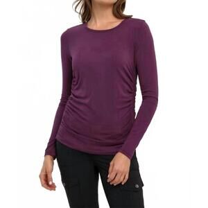 NEW ANATOMIE millie top in mulberry